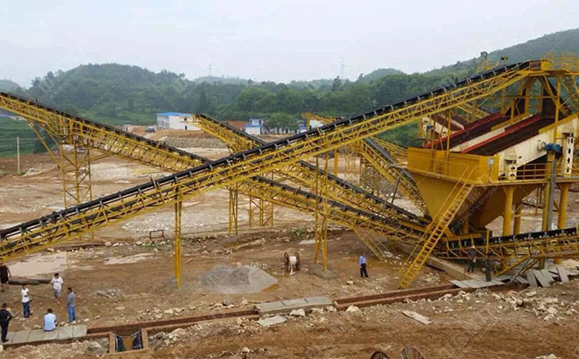 石料廠石子破碎生產(chǎn)線
