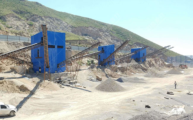 時(shí)產(chǎn)300噸石料生產(chǎn)線