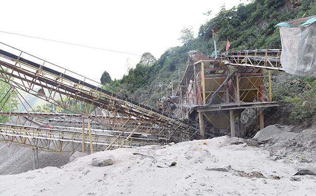 機(jī)制鵝卵石生產(chǎn)線(xiàn)