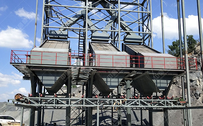 砂石加工生產(chǎn)線工藝流程