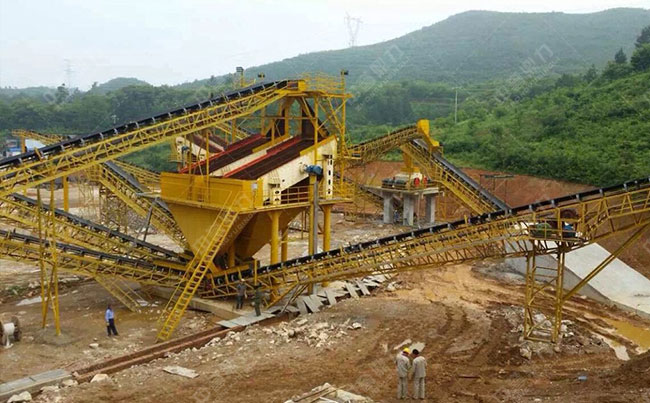 石料廠石子破碎生產(chǎn)線