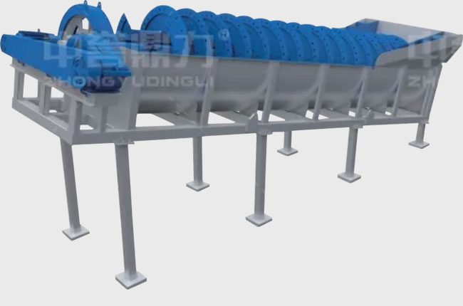 螺旋洗砂機工作原理
