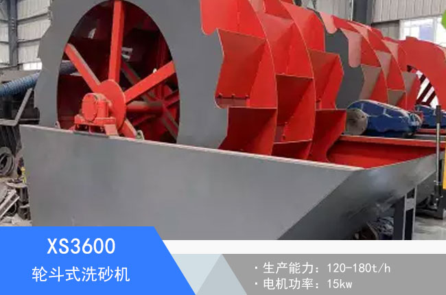 XS3600輪斗式洗砂機(jī)