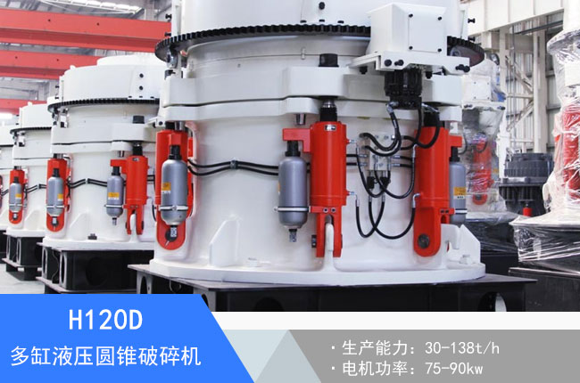 H120D多缸液壓圓錐破碎機(jī)