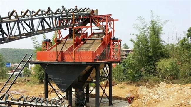 密封綠色砂石生產(chǎn)線