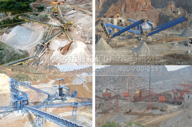 新鄉(xiāng)鼎力承建的內(nèi)砂石料生產(chǎn)線現(xiàn)場剪輯