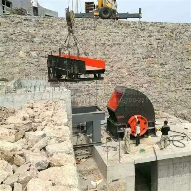 石灰石破碎機(jī)安裝