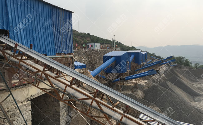 時產(chǎn)1500噸石灰石生產(chǎn)線配置