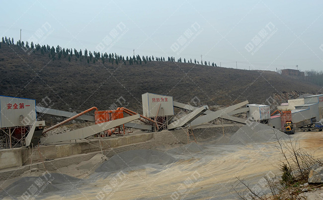 方解石砂石生產(chǎn)線