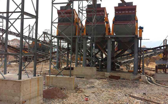 時(shí)產(chǎn)1500噸石場(chǎng)生產(chǎn)線