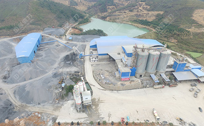 時產(chǎn)500噸砂石環(huán)保破碎生產(chǎn)線