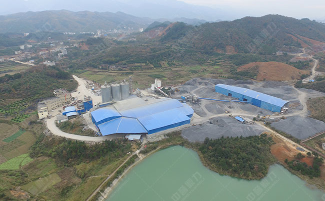 時產(chǎn)500噸砂石環(huán)保破碎生產(chǎn)線