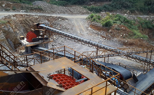 時(shí)產(chǎn)1200噸玄武巖石子生產(chǎn)線