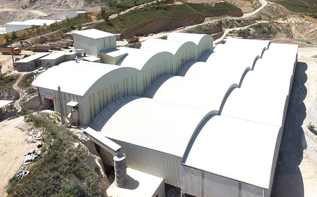 時(shí)產(chǎn)600噸石灰石碎石生產(chǎn)線