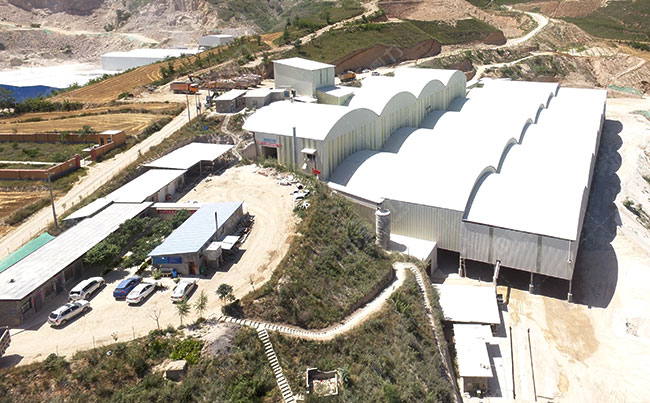 時(shí)產(chǎn)600噸石灰石碎石生產(chǎn)線