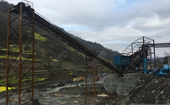 時產(chǎn)500噸玄武巖生產(chǎn)線