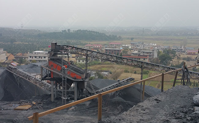 時(shí)產(chǎn)420-500噸沙石料生產(chǎn)線