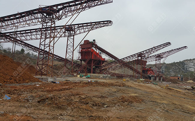 時產(chǎn)800噸花崗巖生產(chǎn)線