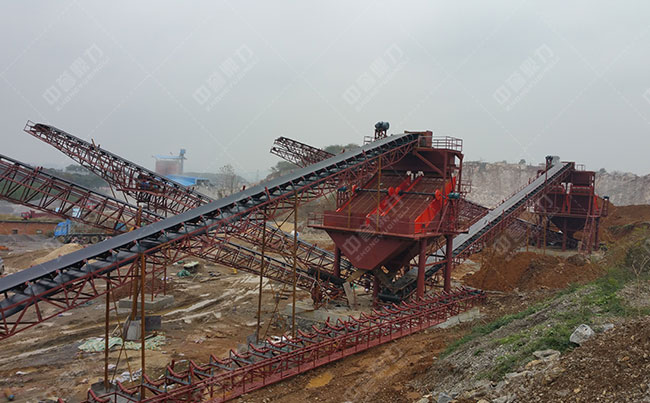 時產(chǎn)800噸花崗巖生產(chǎn)線